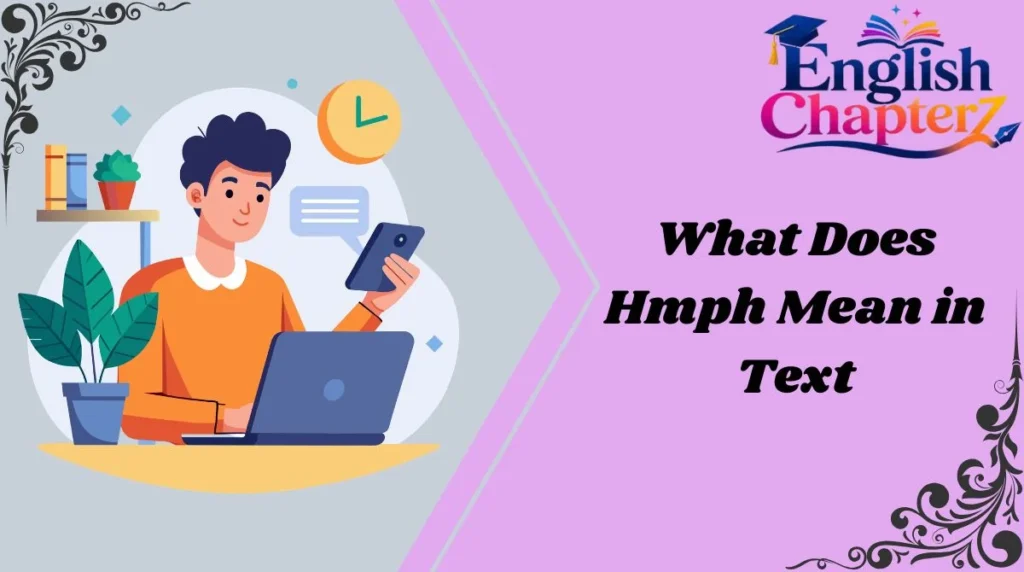 What Does Hmph Mean in Text