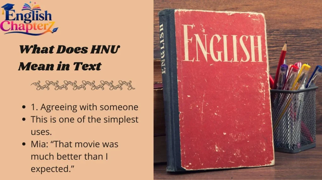What Does HNU Mean in Text