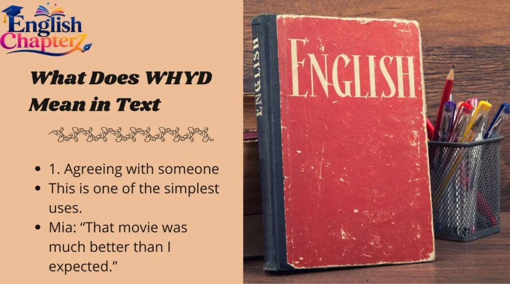 What Does WHYD Mean in Text