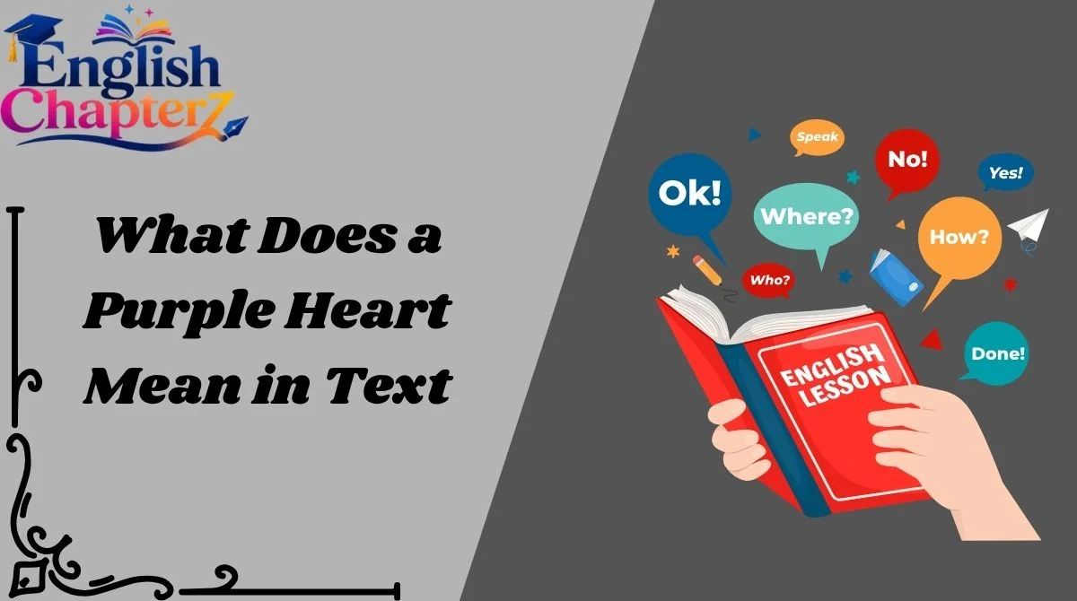 What Does a Purple Heart Mean in Text