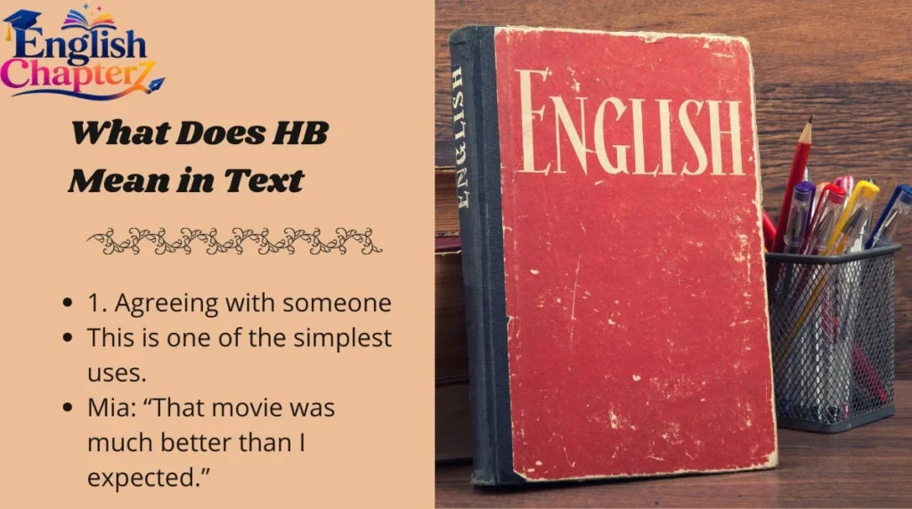 What Does HB Mean in Text