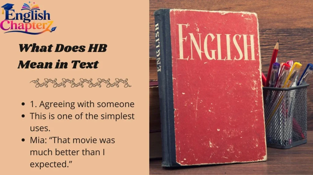 What Does HB Mean in Text