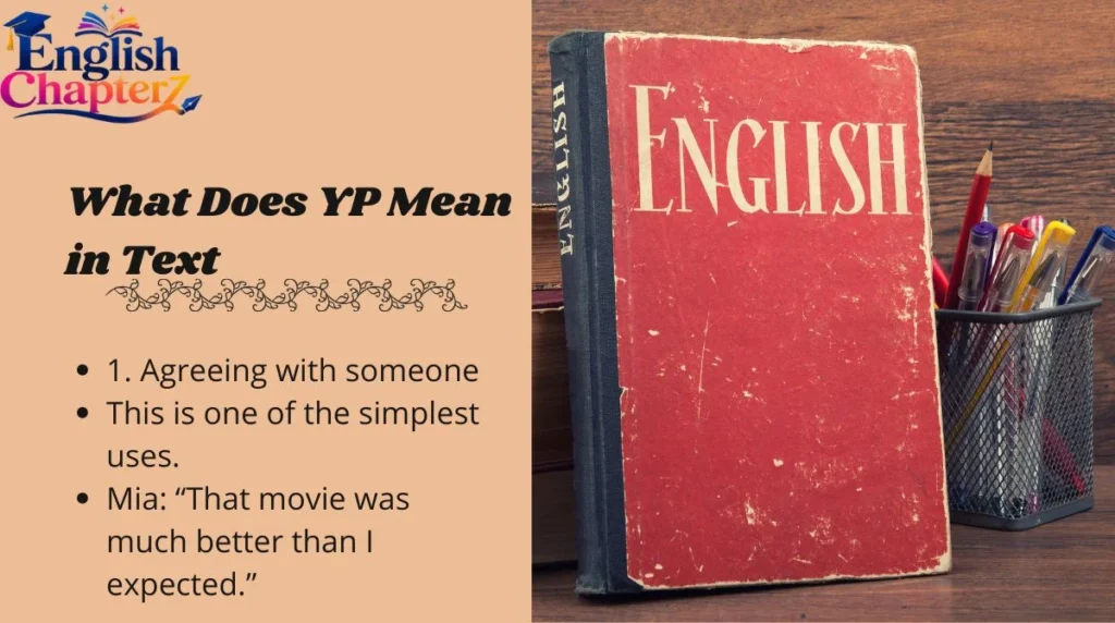 What Does YP Mean in Text