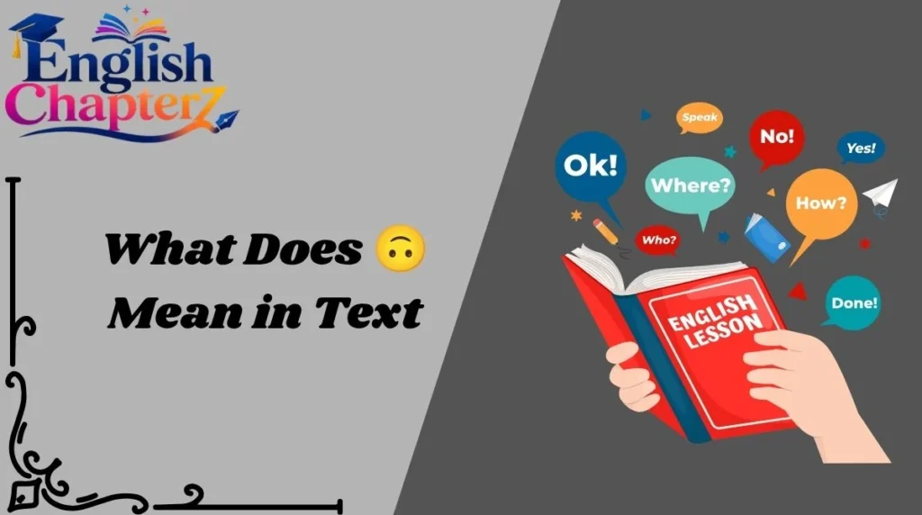What Does 🙃 Mean in Text